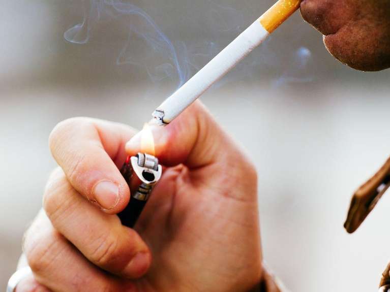 man smoking in durham nc