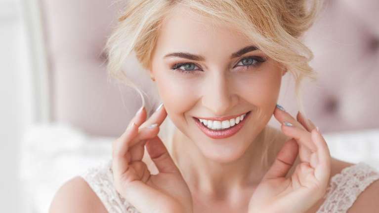 After Cosmetic Dentistry Her Smile