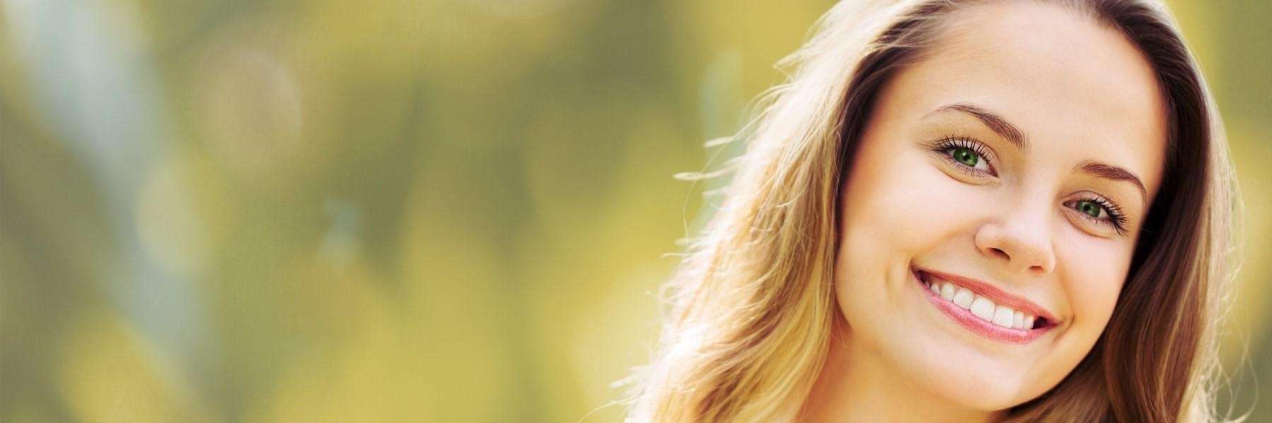 young woman during dental exam in durham nc
